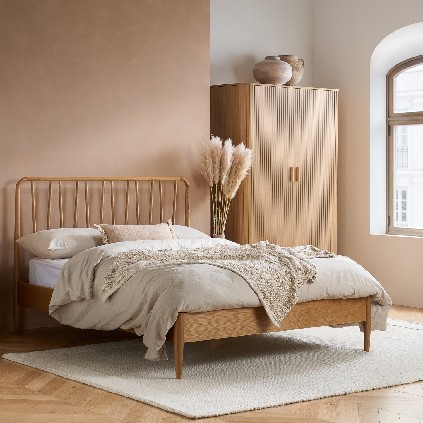 Axel Fluted Wardrobe