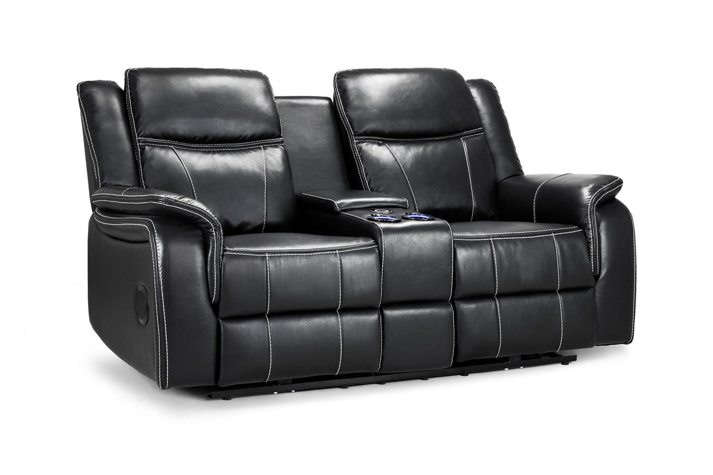 Galaxy Tech Recliner Sofa 2 Seater