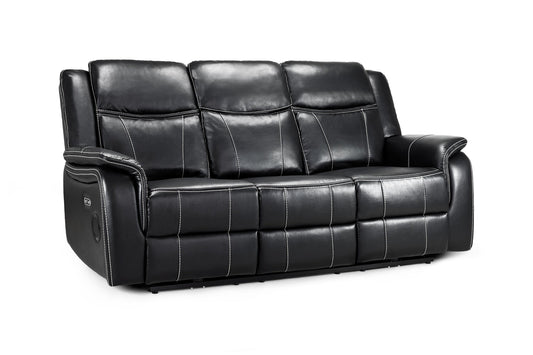 Galaxy Tech Recliner Sofa 3 Seater