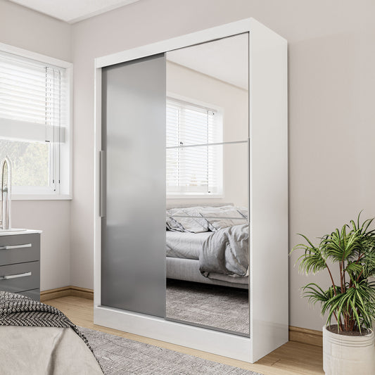 Lynx Sliding Wardrobe With Mirror