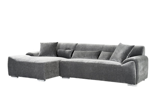 Modena Sofa Charcoal Left Hand