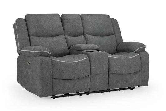 Harald Electric Recliner Sofa Fabric 2 Seater