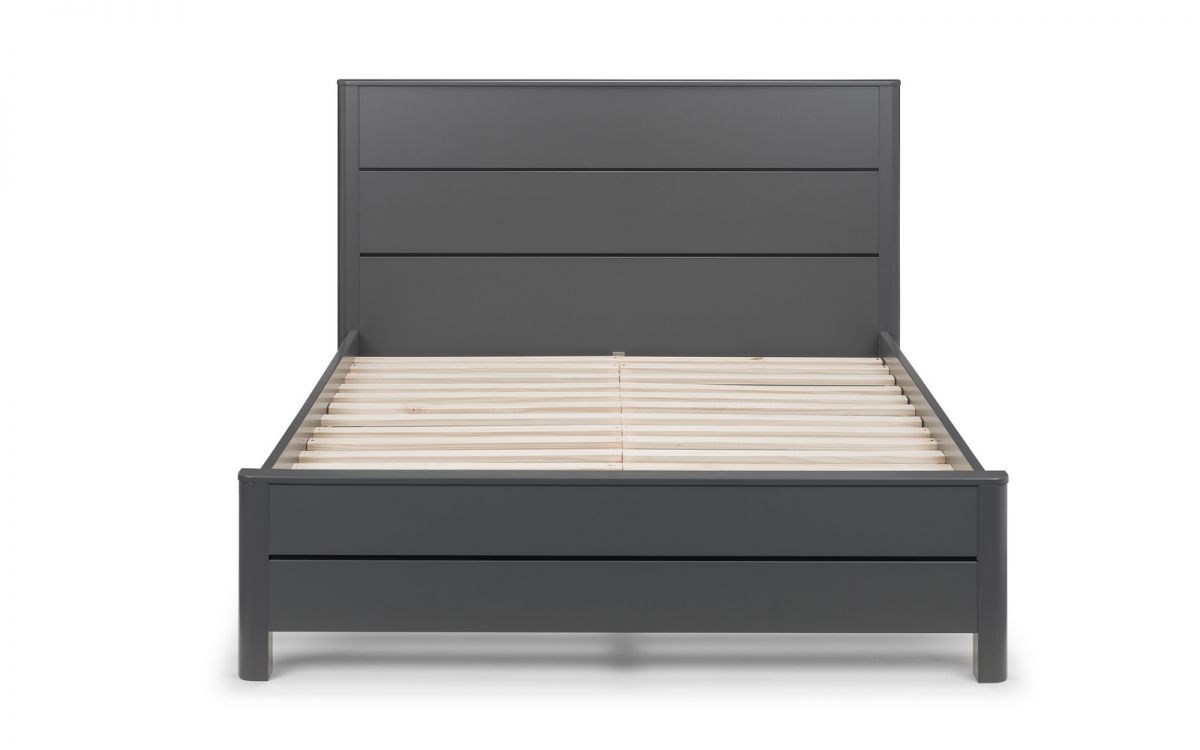 Chloe Dark Grey Double Bed
