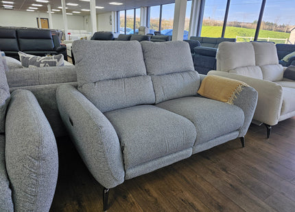 Sorrento Electric Recliner Grey 2 Seater