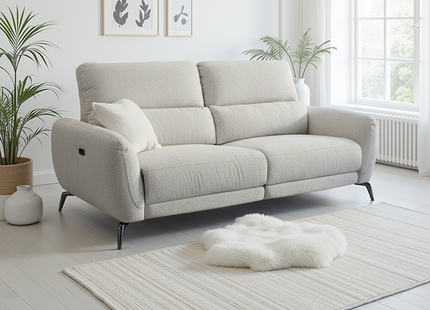 Sorrento Electric Recliner Beige 3 Seater
