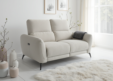 Sorrento Electric Recliner Beige 2 Seater