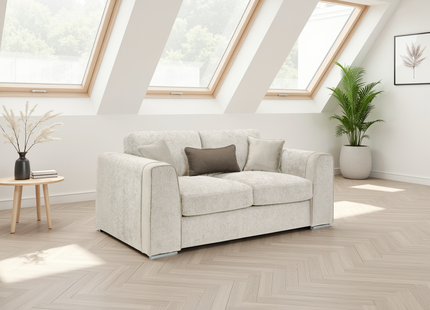 Naples Sofa Beige 2 Seater