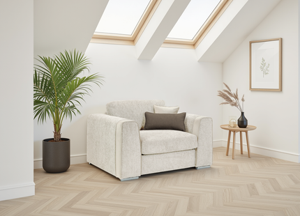 Naples Sofa Beige Armchair