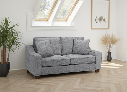 Nebraska Sofa Slate 3 Seater