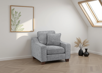 Nebraska Sofa Slate Armchair