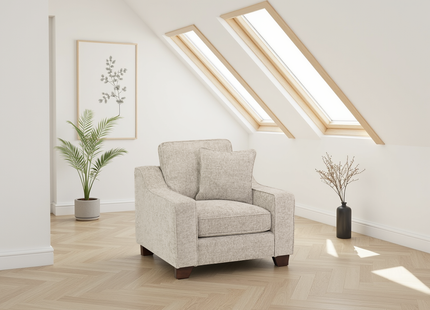 Nebraska Sofa Stone Armchair