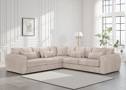 Mirabel Sofa Mocha Large Corner
