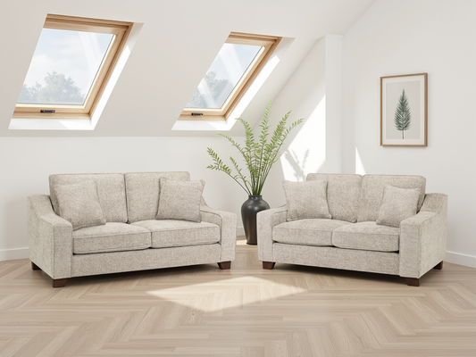 Nebraska Sofa Stone 3+2SET