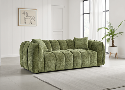 Venice Sofa Olive 3 Seater