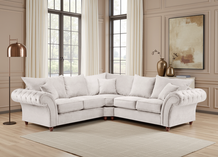 Windsor Fullback Sofa Stone Large Corner