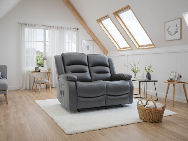 Alva Electric Recliner Sofa 2 Seater
