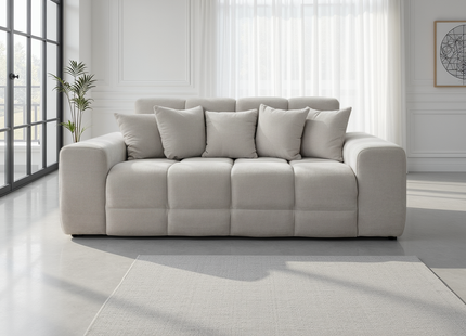 Jacob Sofa Natural 3 Seater