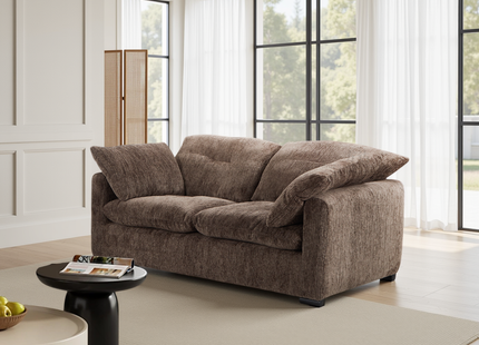 Quetta Sofa Brown 2 Seater