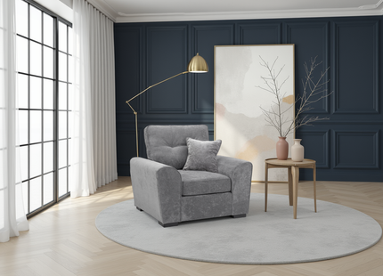 Maxwell Sofa Grey Armchair
