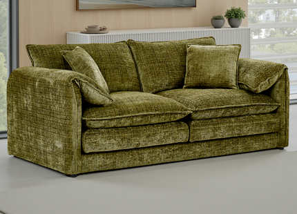 Solaya Sofa Green 3 Seater