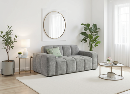 Paris Sofa Grey 2 Seater