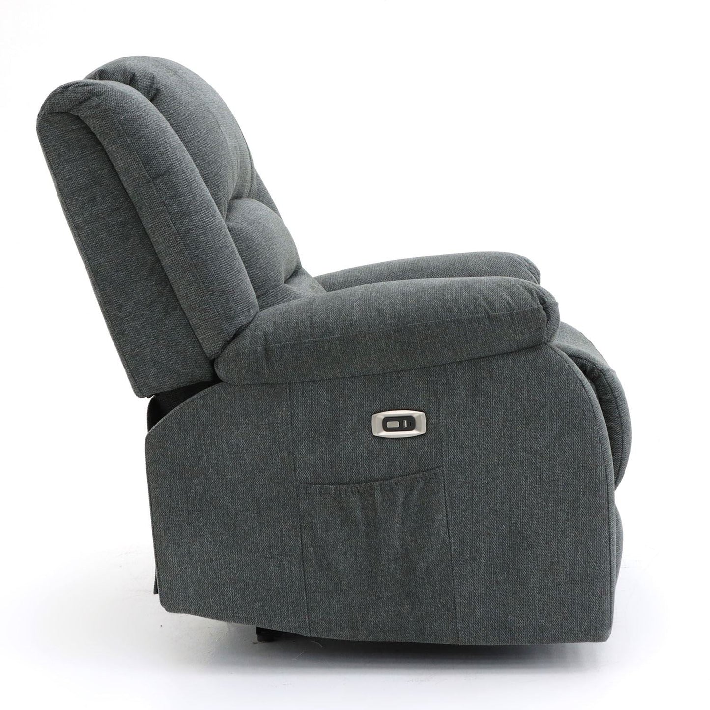 Alva Electric Recliner Sofa Graphite 3+2SET