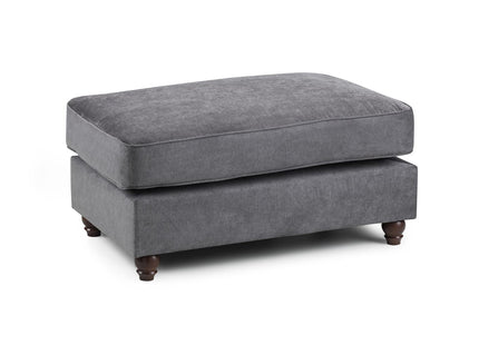 Windsor Fullback Sofa Grey Footstool