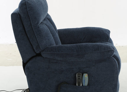 Cornwall Rise and Recline Massage Chair Blue