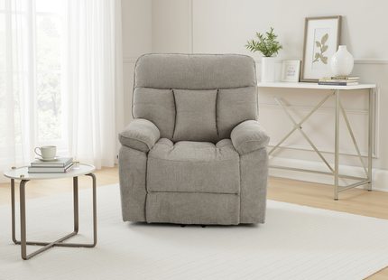 Cornwall Rise and Recline Massage Chair Grey