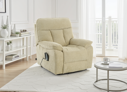 Cornwall Rise and Recline Massage Chair Beige