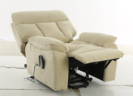 Cornwall Rise and Recline Massage Chair Beige
