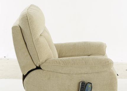 Cornwall Rise and Recline Massage Chair Beige