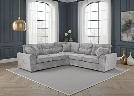 Maxwell Sofa Grey Large Corner