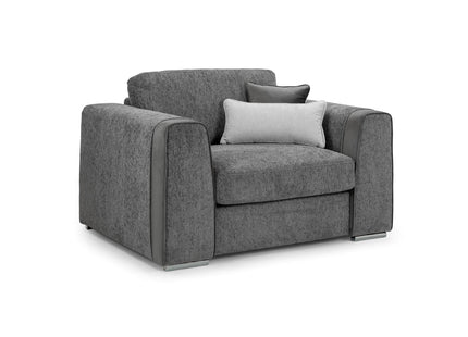 Naples Sofa Grey Armchair