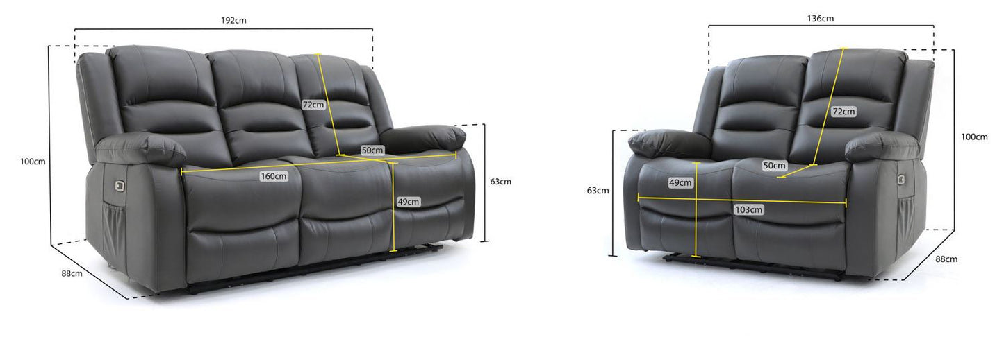 Alva Electric Recliner Sofa 3+2SET
