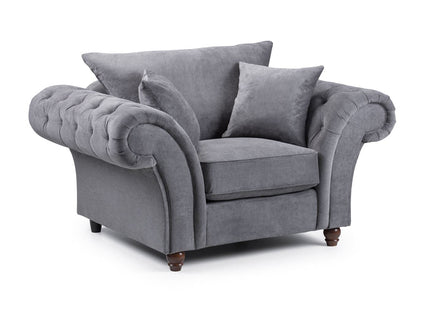 Windsor Fullback Sofa Grey Armchair