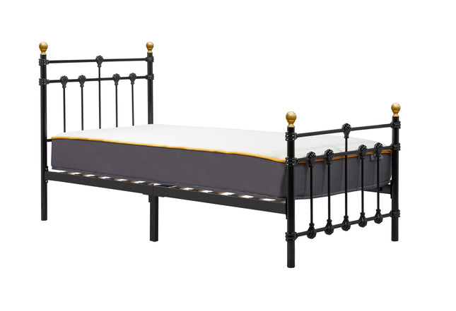 90Cm Atlas Bed Black