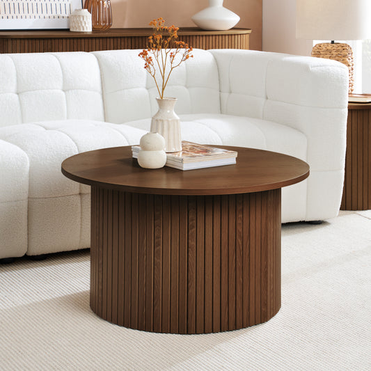 Axel Round Fluted Coffee Table