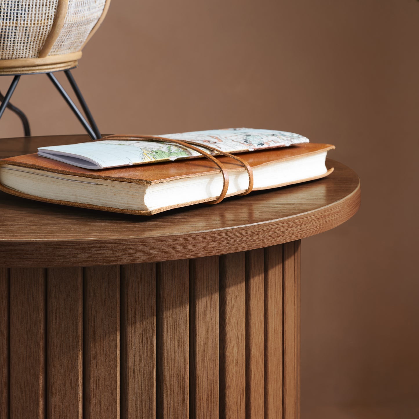 Axel Fluted Side Table