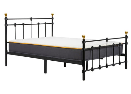 Atlas Black Metal Bed Frame
