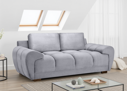 Azzuro Sofa Grey 2 Seater
