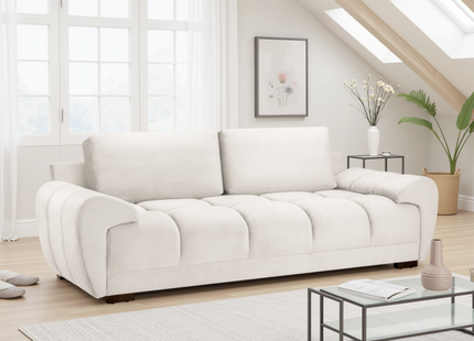 Azzuro Sofa Cream 3 Seater