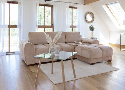 Azzuro Sofabed Mocha Universal Corner