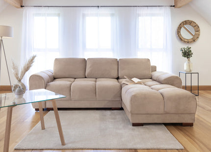 Azzuro Sofabed Mocha Universal Corner