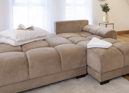 Azzuro Sofabed Mocha Universal Corner