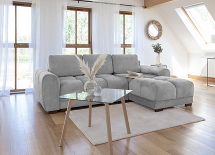 Azzuro Sofabed Grey Universal Corner