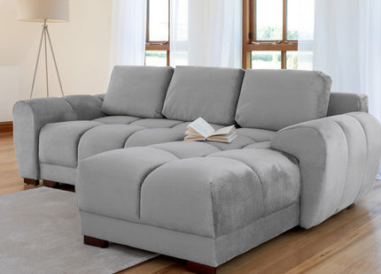 Azzuro Sofabed Grey Universal Corner