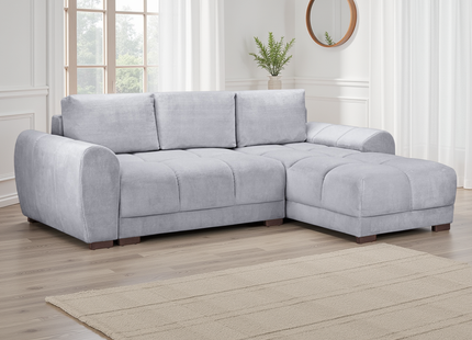 Azzuro Sofabed Grey Universal Corner
