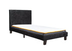 Single / Black Crushed Velvet