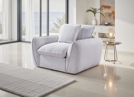 Berlin Sofa Beige Armchair